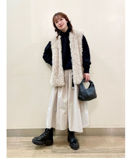 CAMP7（キャンプセブン）の「【CAMP7】クライミングスカート（スカート・レディース・グレー/ブラック・M/L）」の21枚目の写真