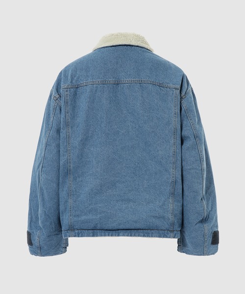 FACETASM(ファセッタズム)の「Sherpa Denim Jacket(デニムジャケット・メンズ・インディゴブルー・4)」の2枚目の写真