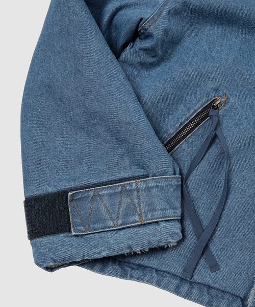 FACETASM(ファセッタズム)の「Sherpa Denim Jacket(デニムジャケット・メンズ・インディゴブルー・4)」の5枚目の写真