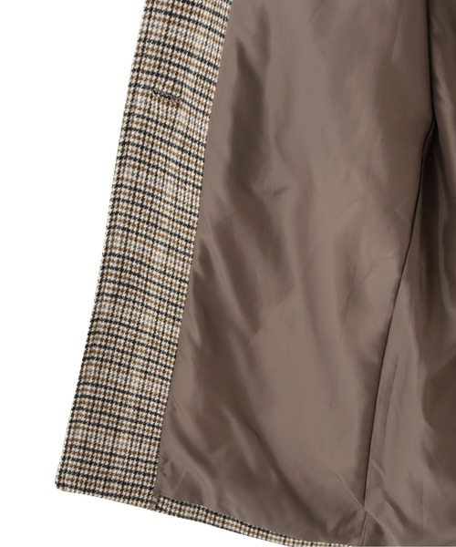N.(N. Natural Beauty Basic)(エヌエヌナチュラルビューティーベーシック)の「【S Size Line】◆タックスリーブチェスターコ-ト(チェスターコート・レディース・ブラック/ベージュ/チェック・SMALL/MEDIUM)」の22枚目の写真