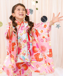 KYOETSU（キョウエツ）の「3歳七五三着物9点セット D（着物・キッズ）」