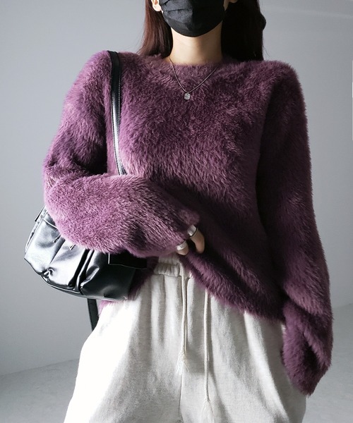 セール】※※【 新色追加／10color 】カラーリッチシャギー