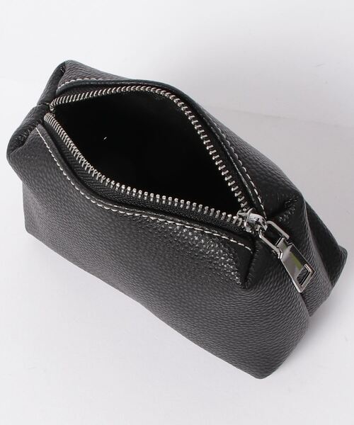 tolene(トレネ)の「フェイクレザー コロンコンパクト2wayショルダーバッグ(ショルダーバッグ・レディース・ブラック・ONE SIZE)」の8枚目の写真