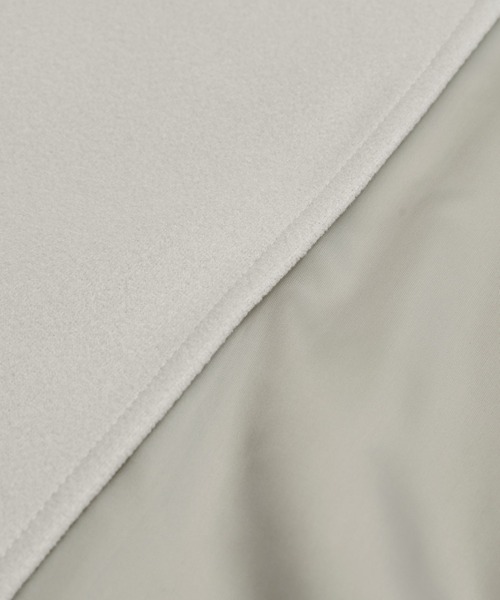 ROPE' PICNIC（ロペピクニック）の「ジャージメルトンステンカラーコート（ステンカラーコート・レディース・ライトグレー/ブラウン系その他/ブルー系その他3・38/36）」の14枚目の写真