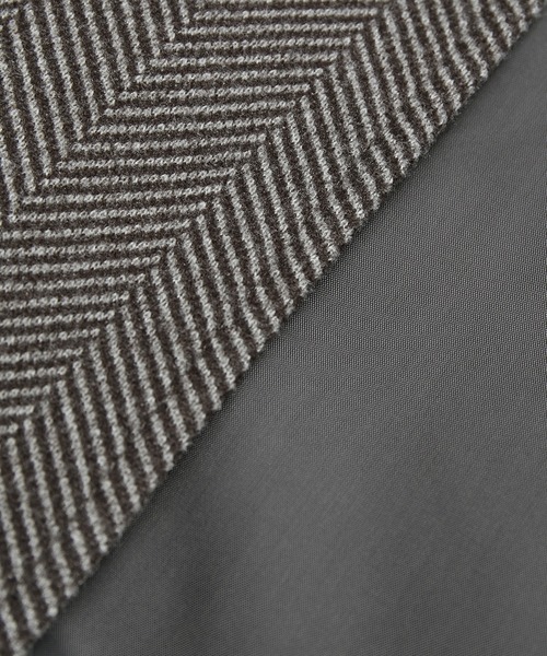 ROPE' PICNIC（ロペピクニック）の「ジャージメルトンステンカラーコート（ステンカラーコート・レディース・ライトグレー/ブラウン系その他/ブルー系その他3・38/36）」の22枚目の写真