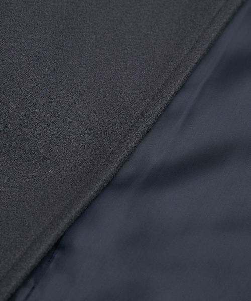 ROPE' PICNIC（ロペピクニック）の「ジャージメルトンステンカラーコート（ステンカラーコート・レディース・ライトグレー/ブラウン系その他/ブルー系その他3・38/36）」の9枚目の写真