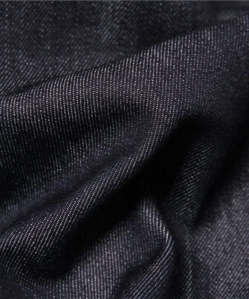 EDIFICE（エディフィス）の「◇コットン/シルク デニムワンダーツテーパードトラウザー（デニムパンツ・メンズ・ネイビー・48/46/44）」の12枚目の写真