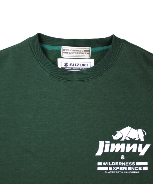 WILDERNESS EXPERIENCE(ウィルダネスエクスペリエンス)の「WILDERNESS EXPERIENCE ウィルダネス × ジムニー ラゲッジスペース クルーネック スウェット(スウェット・メンズ・グレー/ホワイト/ブラック/グリーン・LARGE/MEDIUM/X-LARGE)」の13枚目の写真