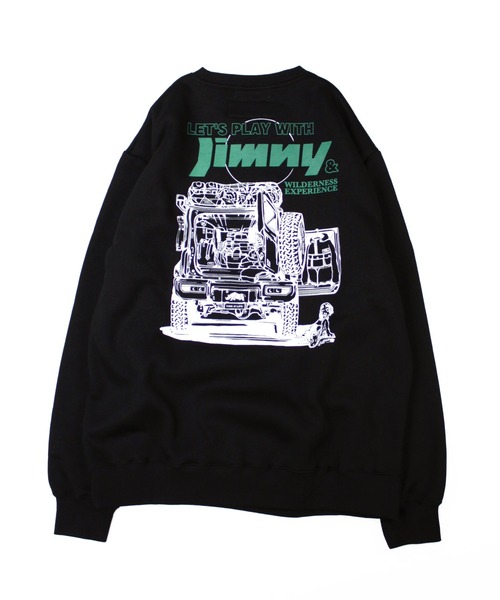 WILDERNESS EXPERIENCE(ウィルダネスエクスペリエンス)の「WILDERNESS EXPERIENCE ウィルダネス × ジムニー ラゲッジスペース クルーネック スウェット(スウェット・メンズ・グレー/ホワイト/ブラック/グリーン・LARGE/MEDIUM/X-LARGE)」の21枚目の写真