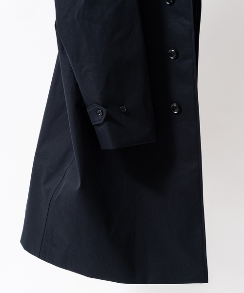 nanamica(ナナミカ)の「【nanamica / ナナミカ】 GORE-TEX Balmacaan Coat(ステンカラーコート・メンズ・ネイビー/ベージュ・SMALL/MEDIUM)」の8枚目の写真