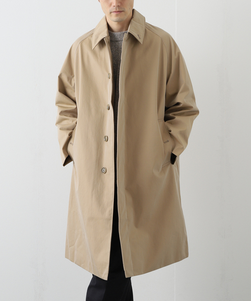nanamica(ナナミカ)の「【nanamica / ナナミカ】 GORE-TEX Balmacaan Coat(ステンカラーコート・メンズ・ネイビー/ベージュ・SMALL/MEDIUM)」の10枚目の写真