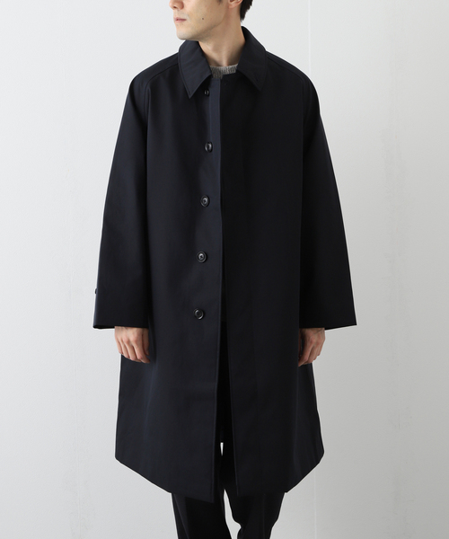 nanamica(ナナミカ)の「【nanamica / ナナミカ】 GORE-TEX Balmacaan Coat(ステンカラーコート・メンズ・ネイビー/ベージュ・SMALL/MEDIUM)」の11枚目の写真