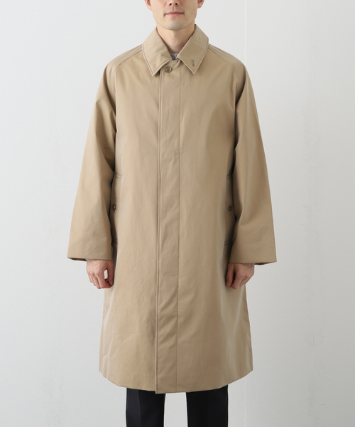 nanamica(ナナミカ)の「【nanamica / ナナミカ】 GORE-TEX Balmacaan Coat(ステンカラーコート・メンズ・ネイビー/ベージュ・SMALL/MEDIUM)」の13枚目の写真