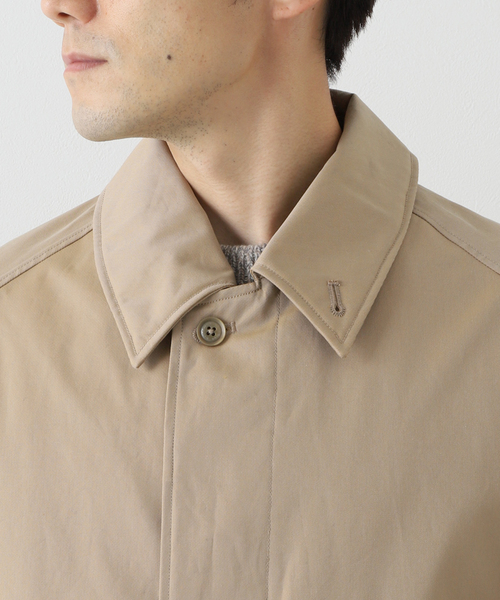 nanamica(ナナミカ)の「【nanamica / ナナミカ】 GORE-TEX Balmacaan Coat(ステンカラーコート・メンズ・ネイビー/ベージュ・SMALL/MEDIUM)」の16枚目の写真