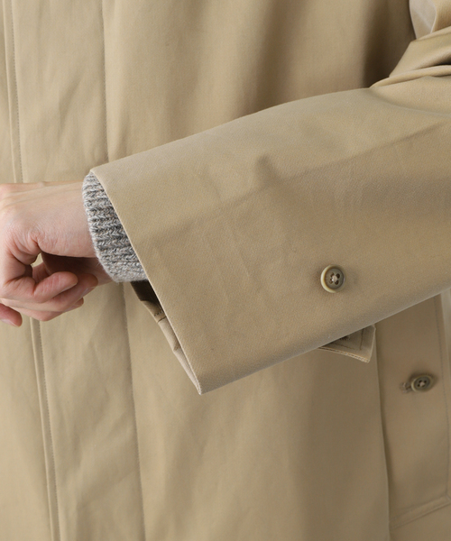 nanamica(ナナミカ)の「【nanamica / ナナミカ】 GORE-TEX Balmacaan Coat(ステンカラーコート・メンズ・ネイビー/ベージュ・SMALL/MEDIUM)」の20枚目の写真