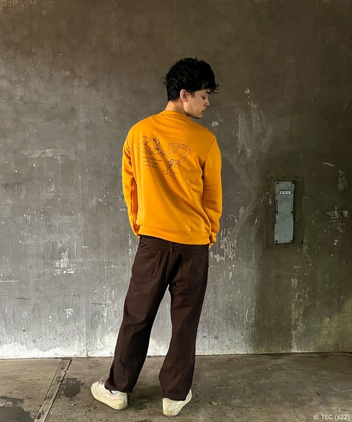 公式】トムとジェリー 裏起毛クルースウェット（メンズ）（スウェット