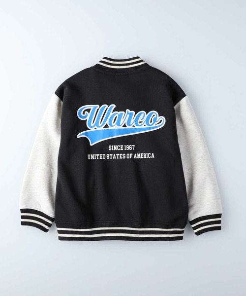 Right-on（ライトオン）の「【Refurbish】カレッジカットスタジャン（その他トップス・キッズ・ブラック/オフホワイト・160/150/140/120/130/105）」の10枚目の写真