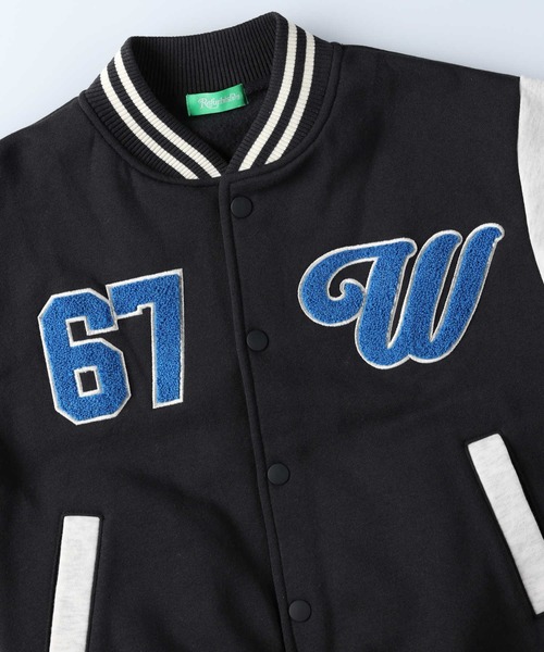 Right-on（ライトオン）の「【Refurbish】カレッジカットスタジャン（その他トップス・キッズ・ブラック/オフホワイト・160/150/140/120/130/105）」の11枚目の写真