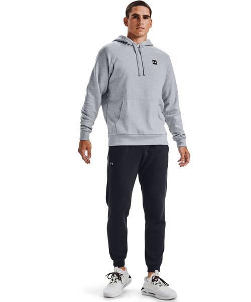 UNDER ARMOUR（アンダーアーマー）の「UAライバルフリース フーディー（トレーニング/メンズ）（スウェット・メンズ・ブラック/ダークグレー/ライトグレー/ホワイト/グレー系その他/ネイビー・S/L/3XL/M/XL/XXL）」の13枚目の写真