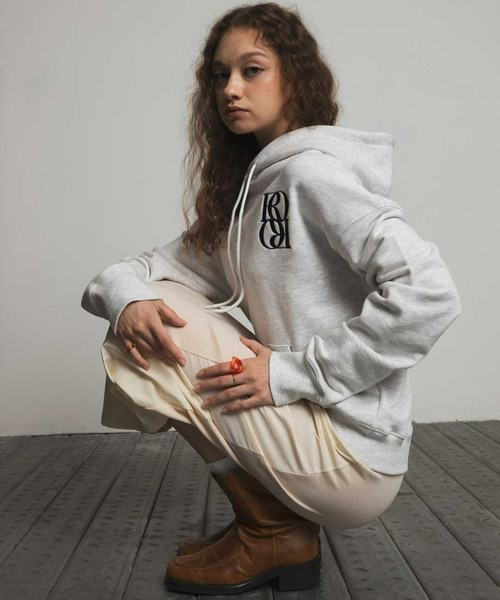 未使用/極美品★ オーディアミューズ ビッグリボンパーカー ブラック 38 Y． PROJECT(ワイプロジェクト) 24AW プルオーバーパーカー