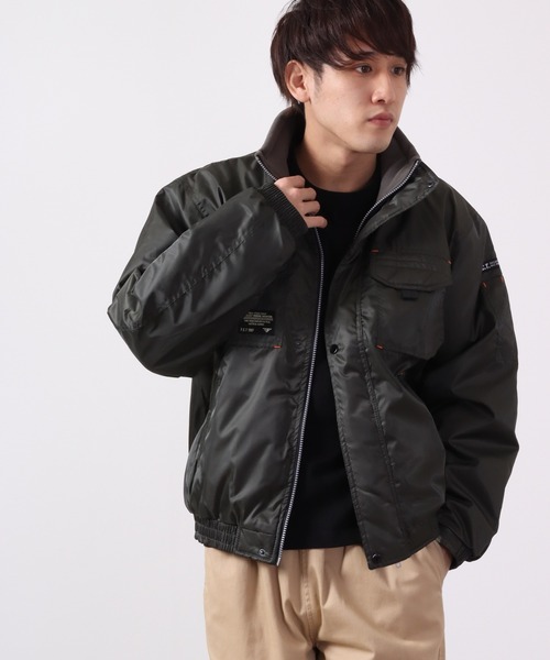 FUNALIVE（ファンアライブ）の「PIRARUCU FORECAST Next ソルジャーブルゾン（ブルゾン・メンズ・カモフラージュ/ダークグレー/ネイビー・4L/M/3L/LL/L/5L）」の16枚目の写真