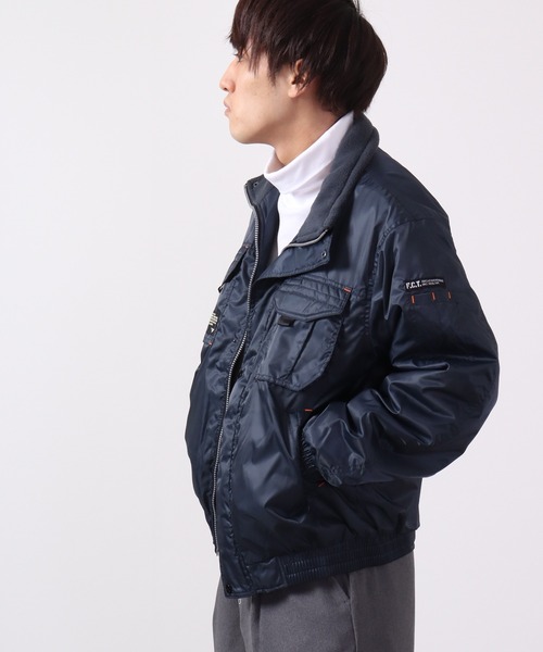 FUNALIVE（ファンアライブ）の「PIRARUCU FORECAST Next ソルジャーブルゾン（ブルゾン・メンズ・カモフラージュ/ダークグレー/ネイビー・4L/M/3L/LL/L/5L）」の10枚目の写真