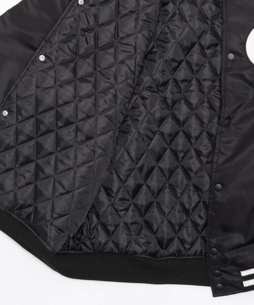 GALLIS ADDICTION（ガリスアディクション）の「GA NYLON VARSITY JKT（スタジャン・メンズ・ブラック/カーキ・M/L）」の9枚目の写真