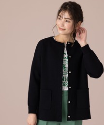 BELLUNA PLUS | ポケットデザイン美人顔カーディガン(カーディガン/ボレロ)