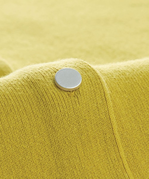 BELLUNA PLUS（ベルーナ）の「ポケットデザイン美人顔カーディガン（カーディガン/ボレロ・レディース・ピンク/グリーン/イエロー/ブラック・LARGE/X-LARGE/MEDIUM）」の22枚目の写真