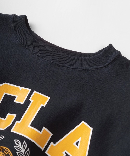 Champion(チャンピオン)の「【Champion/チャンピオン】REVERSWEAVE UCLA カレッジロゴ クルーネック スウェット/長袖トレーナー/裏起毛/【MADE IN USA】(スウェット・レディース・ネイビー/グレー・XL/XXL/M/L)」の4枚目の写真