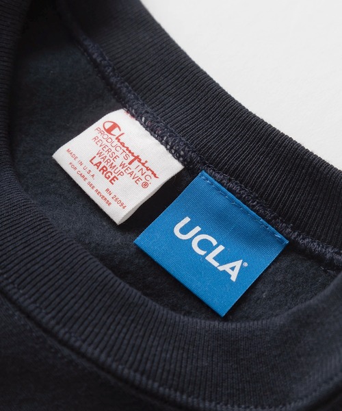 Champion(チャンピオン)の「【Champion/チャンピオン】REVERSWEAVE UCLA カレッジロゴ クルーネック スウェット/長袖トレーナー/裏起毛/【MADE IN USA】(スウェット・レディース・ネイビー/グレー・XL/XXL/M/L)」の5枚目の写真