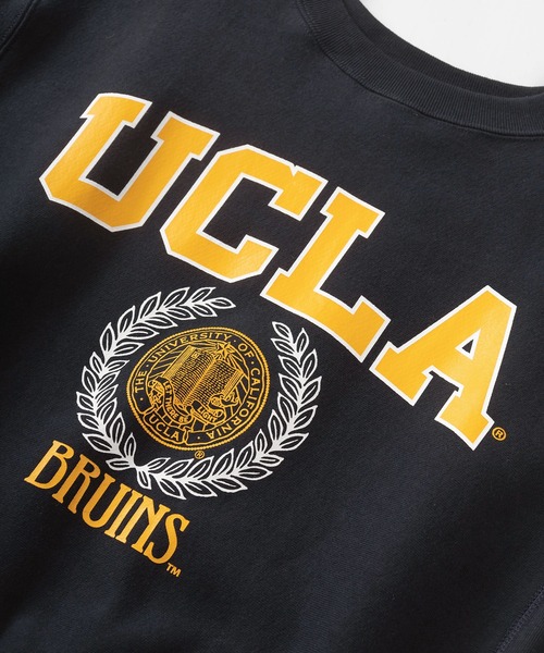Champion(チャンピオン)の「【Champion/チャンピオン】REVERSWEAVE UCLA カレッジロゴ クルーネック スウェット/長袖トレーナー/裏起毛/【MADE IN USA】(スウェット・レディース・ネイビー/グレー・XL/XXL/M/L)」の6枚目の写真
