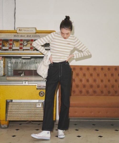 MIRO AMURETTE（ミロアミュレット）の「poodle fur drawstring bag/プードルファーバッグ（ハンドバッグ・レディース・ブラック/ホワイト/ピンク・FREE）」の7枚目の写真