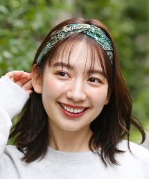 チチカカ | フラワープリントヘアバンド(ヘアバンド)