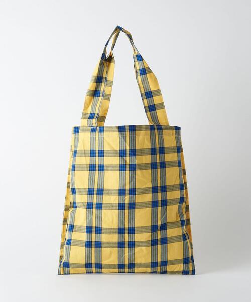 BEAUTY&YOUTH UNITED ARROWS（ビューティーアンドユースユナイテッドアローズ）の「チェック ポータブル トートバッグ（トートバッグ・レディース・イエロー/コバルトブルー/ピンク・FREE）」の13枚目の写真