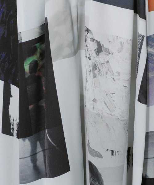 HARE（ハレ）の「PHOTOコラージュスカート(HARE)（スカート・レディース・ホワイト/ブラック・FREE）」の13枚目の写真