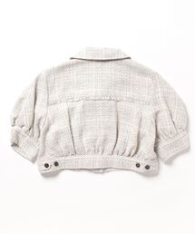 LILY BROWN（リリーブラウン）の「クロップドツイードジャケット