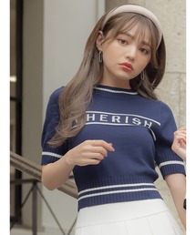 CHERISH　ラインニット