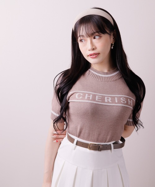 【新品】Deuxieme Classe cherish ニット他 3点おまとめ LIPSERVICE（リップサービス）の「CHERISH ラインニット（ニット