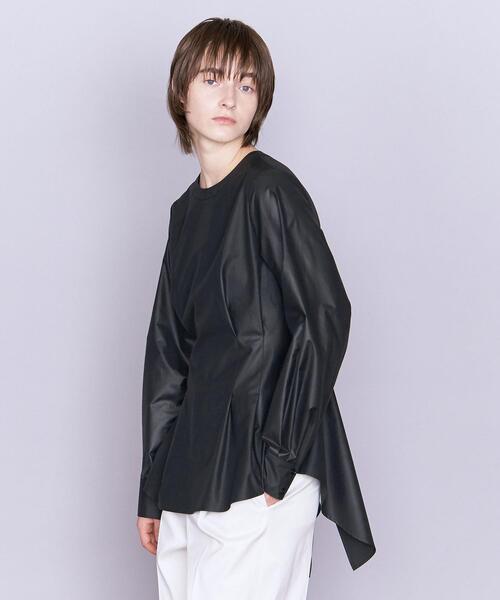 AEWEN MATOPH(イウエン マトフ)の「<AEWEN MATOPH>バックフレア クルーネックブラウス(シャツ/ブラウス・レディース・ブラック/オリーブ/ホワイト・FREE)」の9枚目の写真