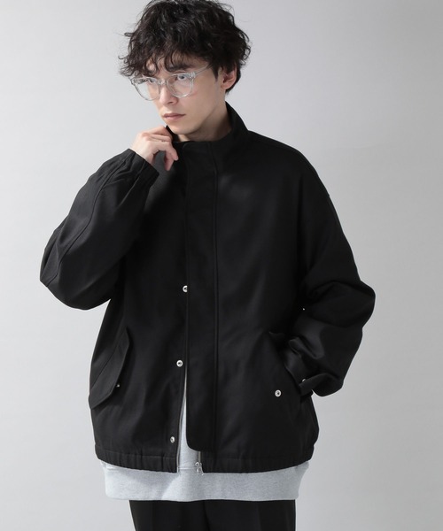 【定価の半額⭐️】SauRas Being ブルゾン SRB003 ブラックXL RAGEBLUE（レイジブルー）の「【SORONA(R)】サイドZIPビッグMA-1