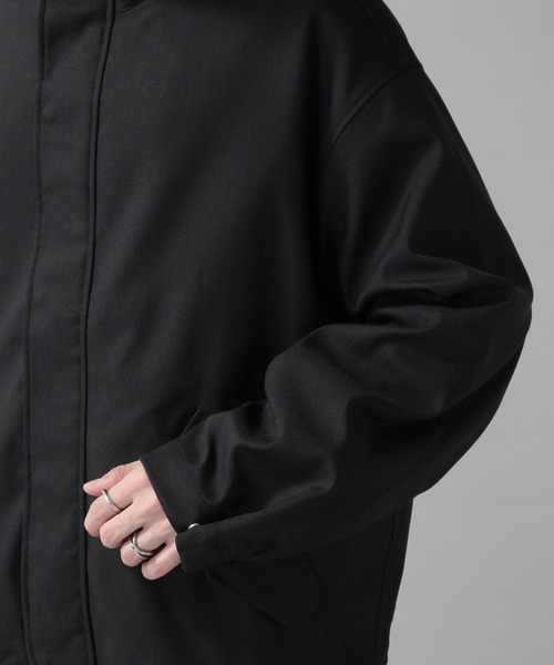 【定価の半額⭐️】SauRas Being ブルゾン SRB003 ブラックXL RAGEBLUE（レイジブルー）の「【SORONA(R)】サイドZIPビッグMA-1