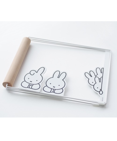 Miffy（ ミッフィー）の「【miffy】ふきんハンガー（キッチン収納・レディース・ホワイト・FREE）」の2枚目の写真
