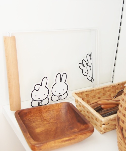 Miffy（ ミッフィー）の「【miffy】ふきんハンガー（キッチン収納・レディース・ホワイト・FREE）」の8枚目の写真