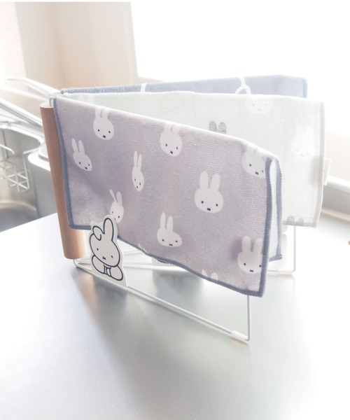 Miffy（ ミッフィー）の「【miffy】ふきんハンガー（キッチン収納・レディース・ホワイト・FREE）」の5枚目の写真