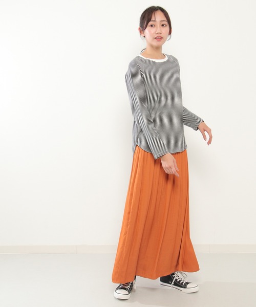 ikka(イッカ)の「カッセンボリュームラップスカーチョ(その他パンツ・レディース・チャコールグレー/ブルー/オレンジ/ブラウン系その他/ブルー系/ブラック・M/L)」の12枚目の写真