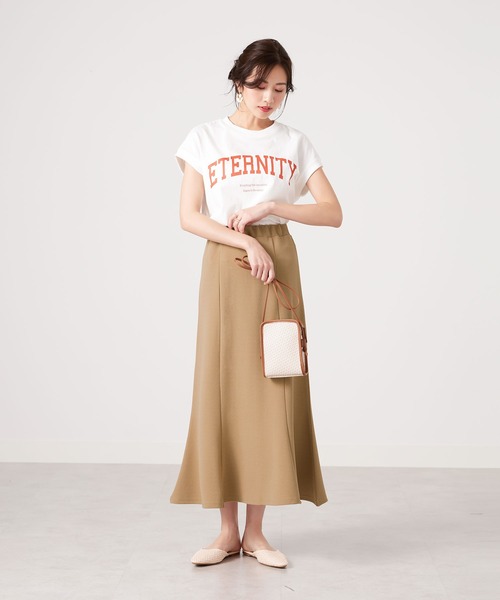 CHAN ME(チャンミ)の「ふくれジャガードフレアースカート(スカート・レディース・ブラック/アイボリー/ベージュ・SMALL/MEDIUM/LARGE/X-LARGE)」の20枚目の写真