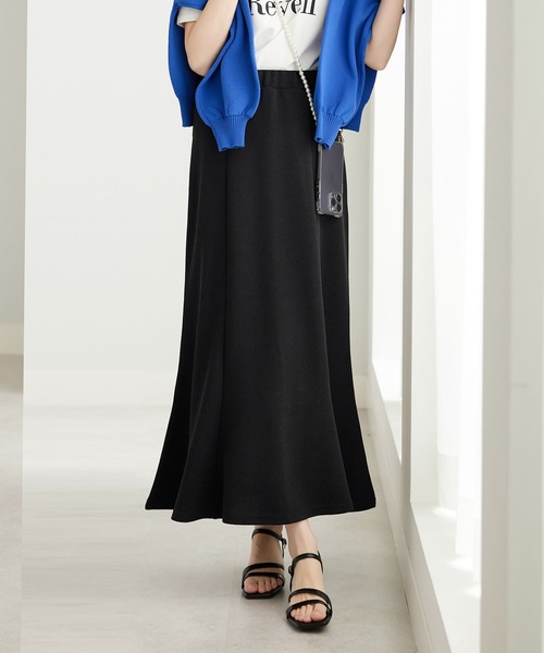 CHAN ME(チャンミ)の「ふくれジャガードフレアースカート(スカート・レディース・ブラック/アイボリー/ベージュ・SMALL/MEDIUM/LARGE/X-LARGE)」の4枚目の写真