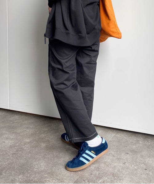 CPCM（シーピーシーエム）の「ペインターパンツ（チノパンツ・レディース・ベージュ/ミント/ブラック/アイボリー・FREE）」の7枚目の写真