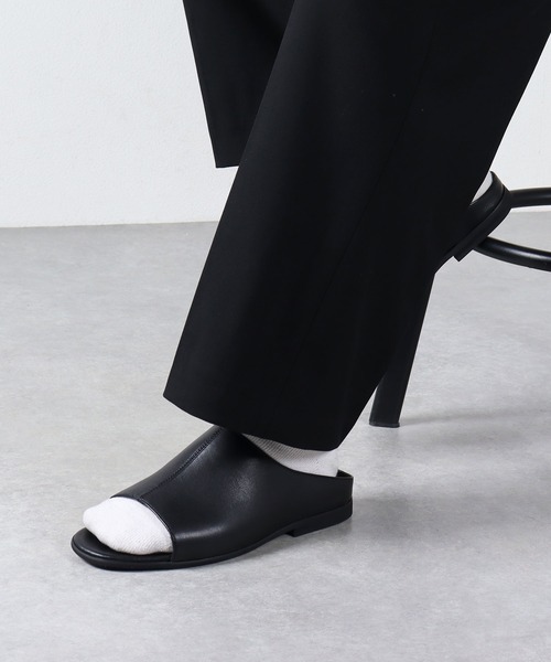 AAA+(サンエープラス)の「スライドサンダル(サンダル・メンズ・ダークブラウン/ブラック・L/LL/M)」の7枚目の写真